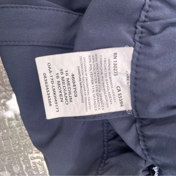 Lee active performance gray capris size 16 - Picture 4 of 7